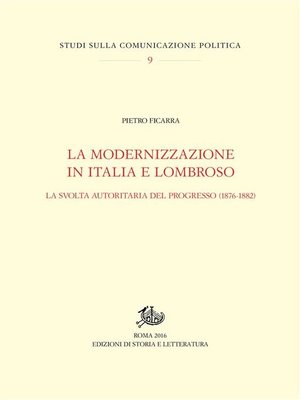 cover image of La modernizzazione in Italia e Lombroso